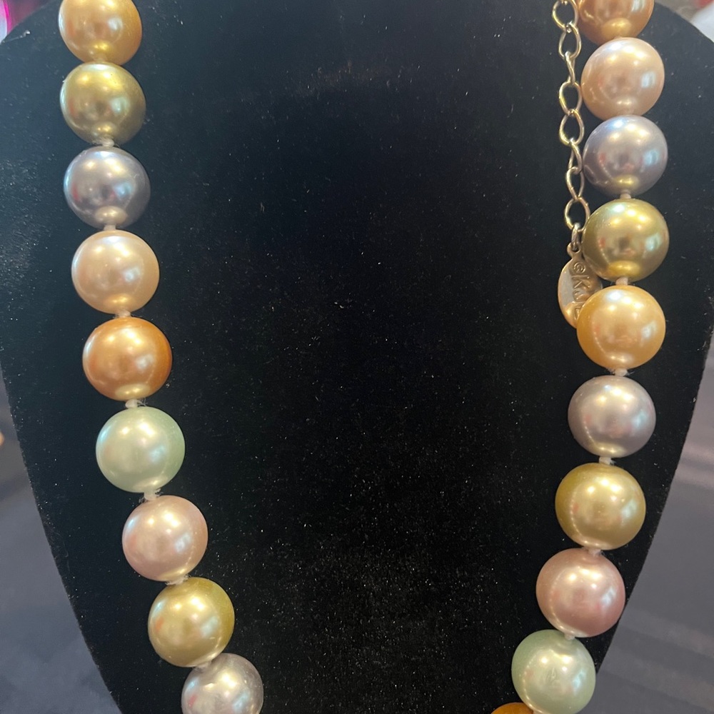 Kenneth Jay Lane Pastel Pearls